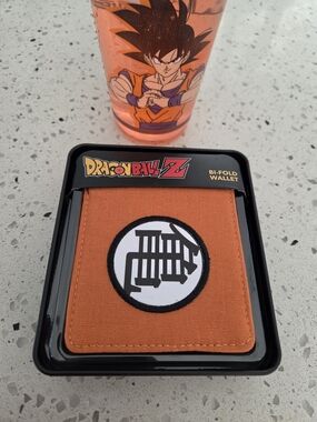 Dragon Ball Z Orange Bi-Fold Wallet